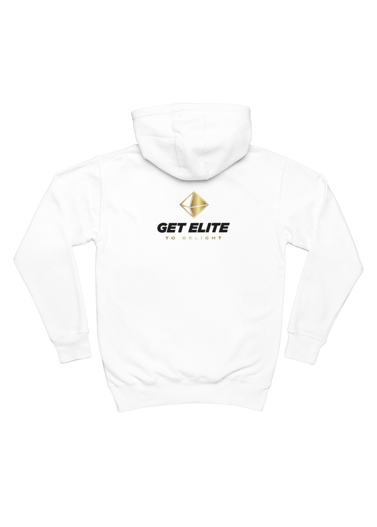 Get Elite to delight - Brand Hoodie