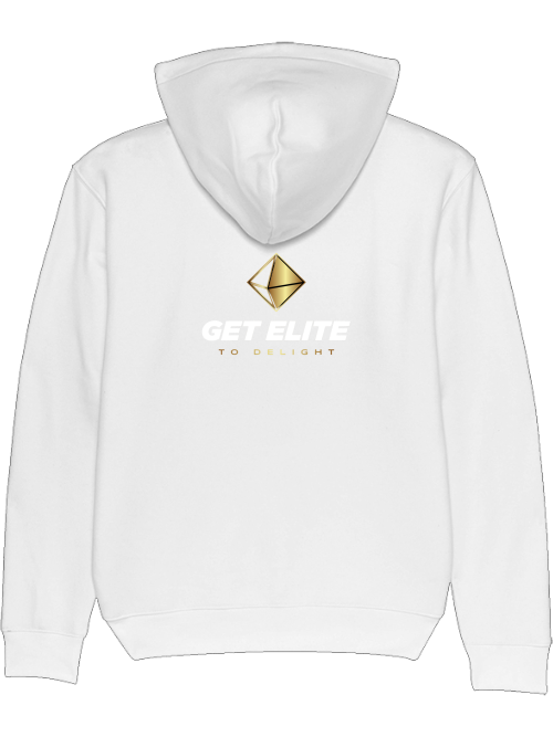 Get Elite Brand Hoodie Weiß